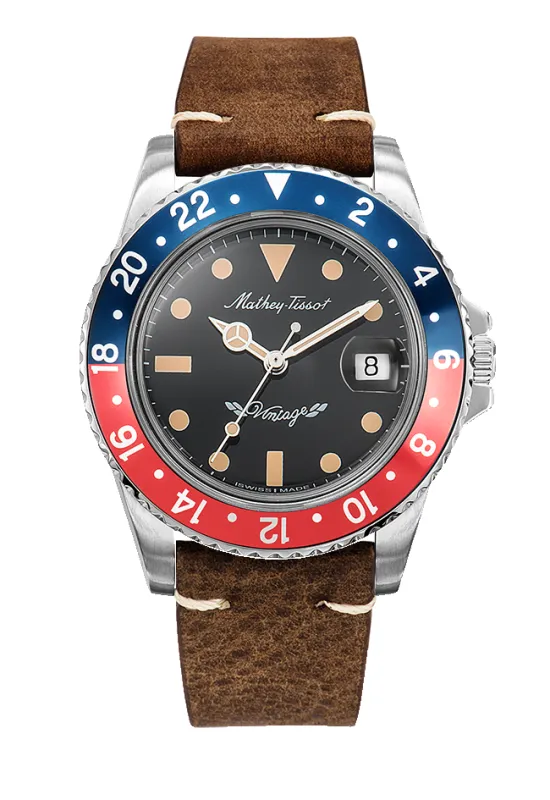 Mathy Vintage Automatic 40mm H900ATLR made by Mathey-Tissot