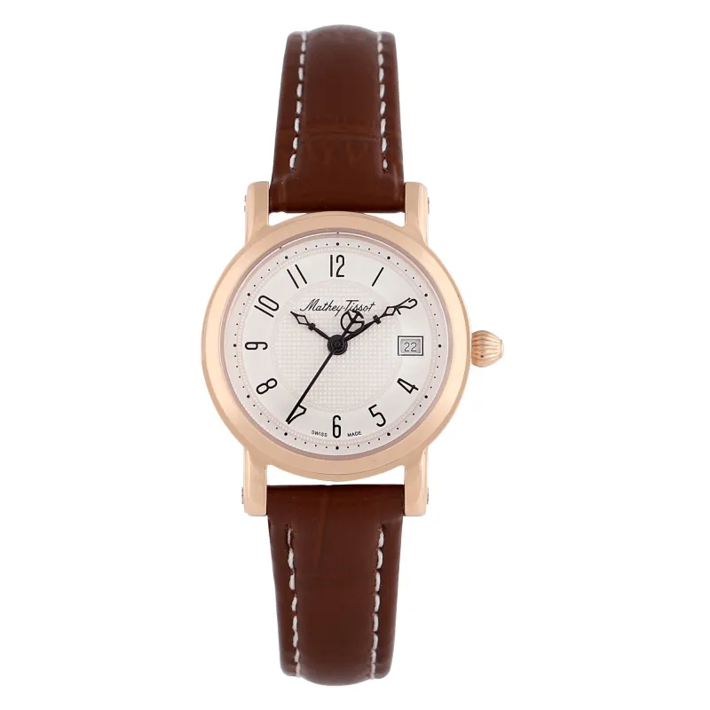 City Leather D31186PG made by Mathey-Tissot