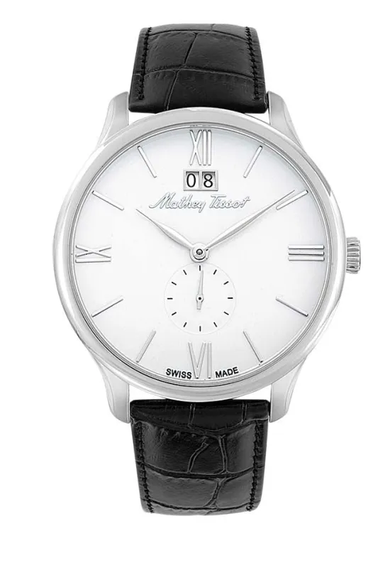 Edmond Leather H1886QAI made by Mathey-Tissot