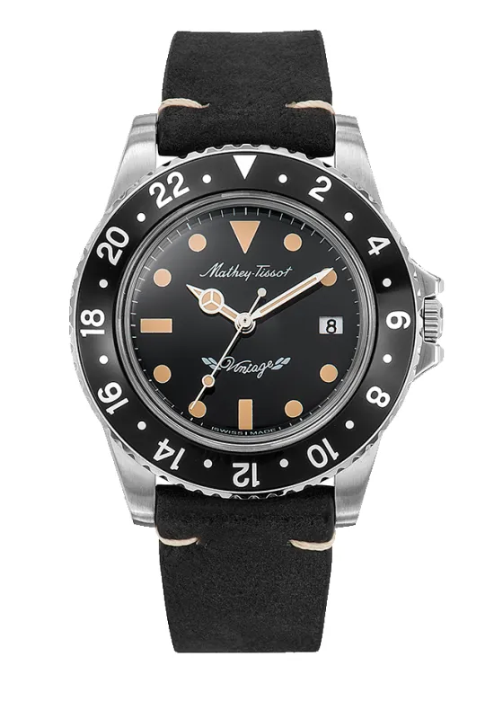 Mathy Vintage Quartz 40mm H900ALN made by Mathey-Tissot