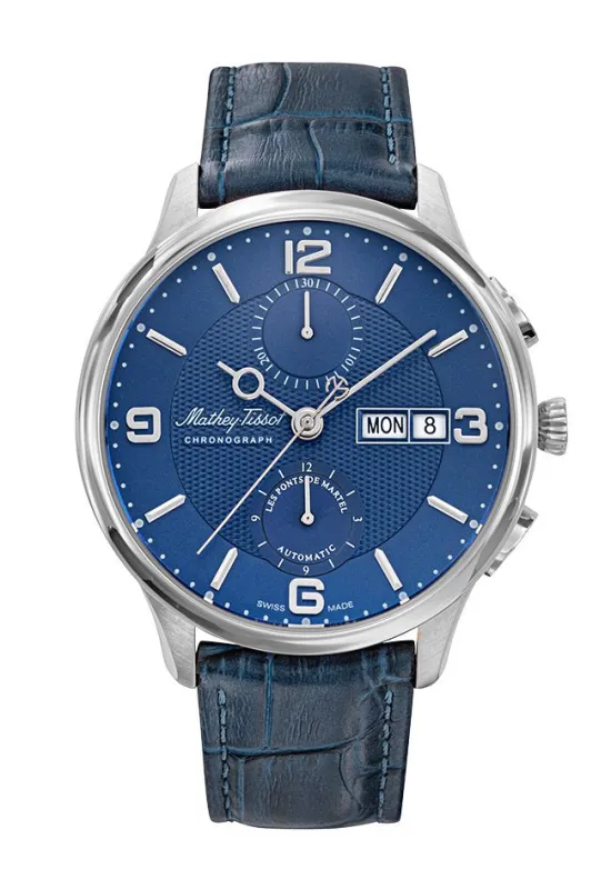 Edmond Chrono Auto H1886CHATABU made by Mathey-Tissot