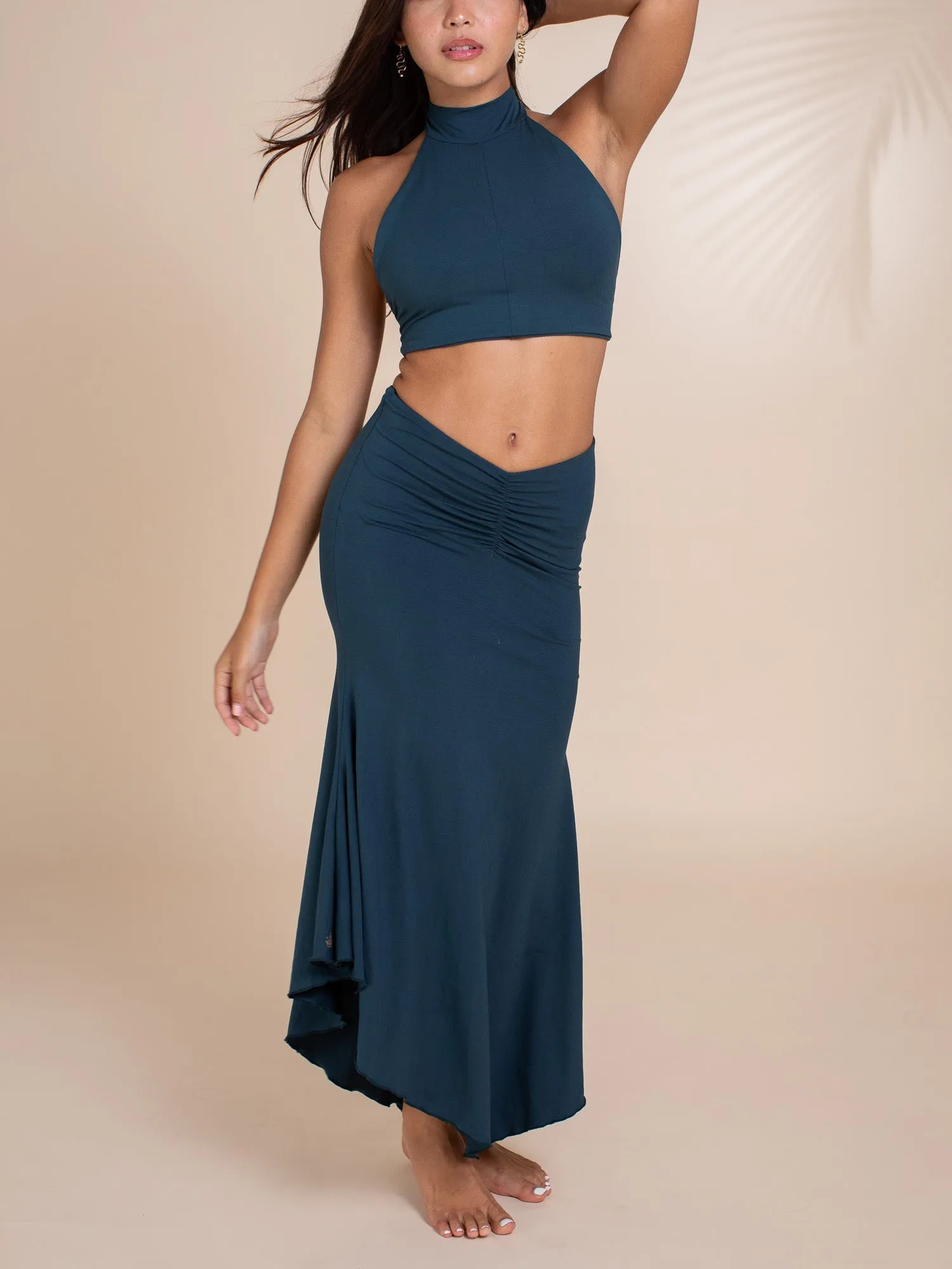 🎁 Sophia Reversible Midi Skirt - Atlantis Blue (100% off) sold by The Royal Codes product image thumbnail 2