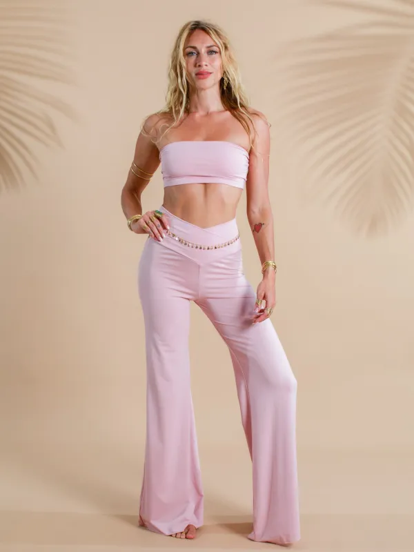 Freya Pant - Pink Quartz sold by The Royal Codes