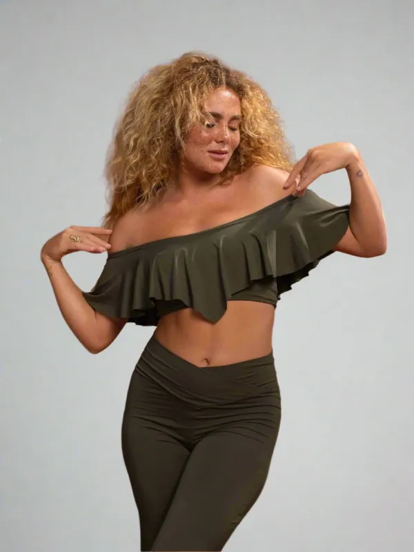 Aphrodite Top - Forest Jade sold by The Royal Codes