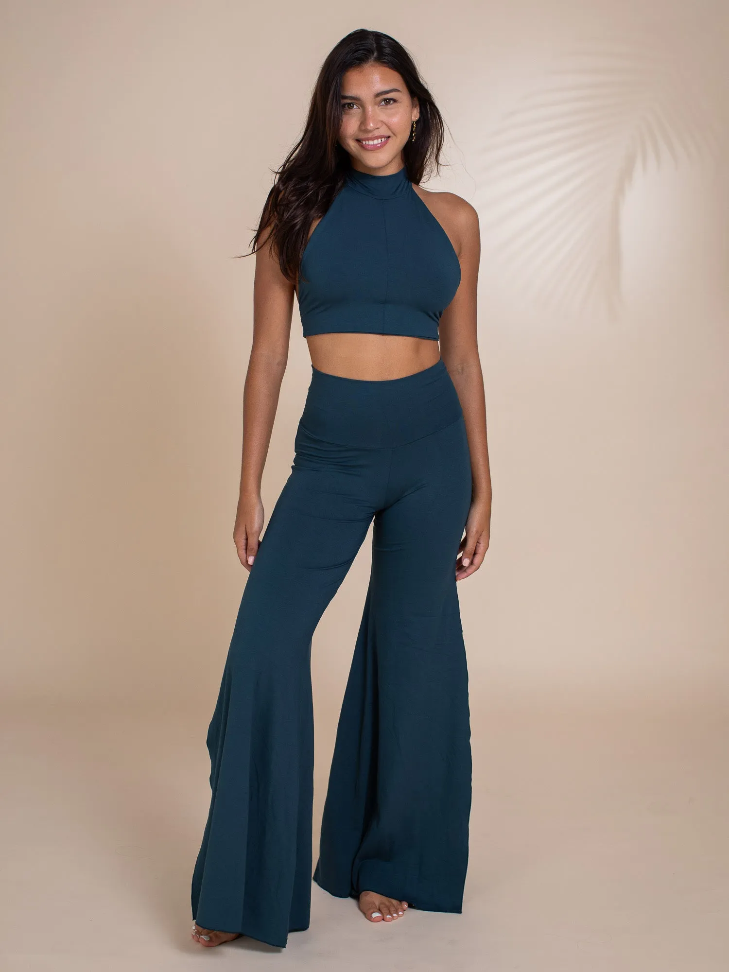 Juno Slit Pant - Atlantis Blue sold by The Royal Codes product image thumbnail 2