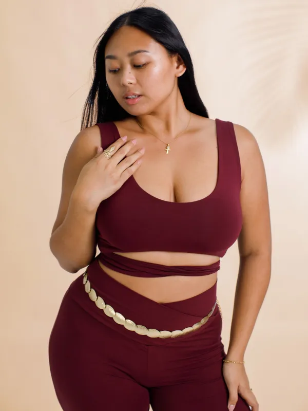 Artemis Top (5-Way) - Cherry Stone made by The Royal Codes