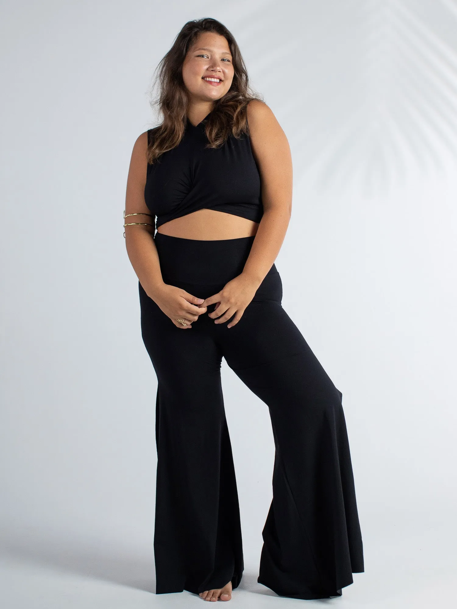 Juno Slit Pant - Black Onyx sold by The Royal Codes product image thumbnail 5