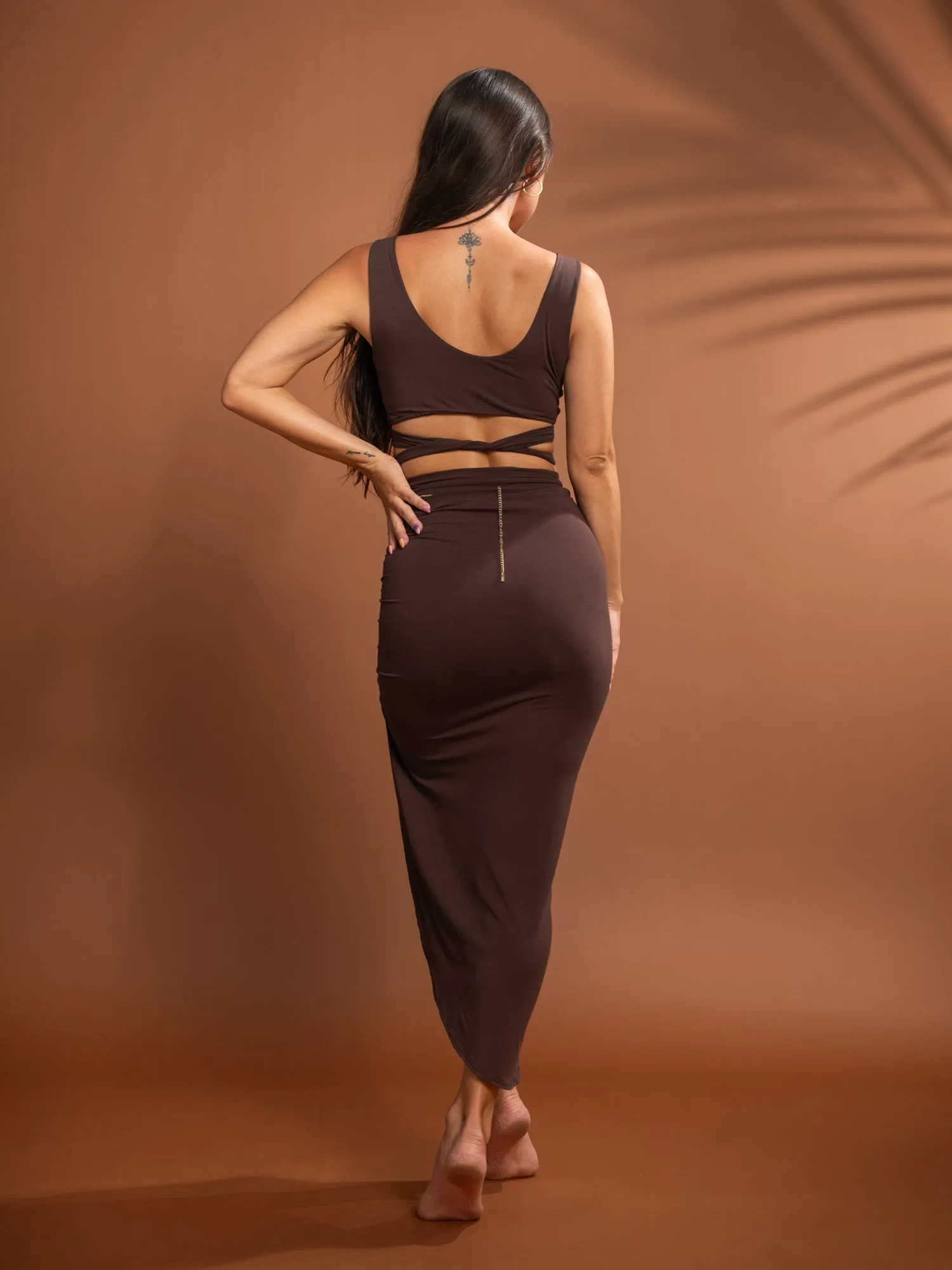 Isis Skirt - Cacao sold by The Royal Codes product image thumbnail 5
