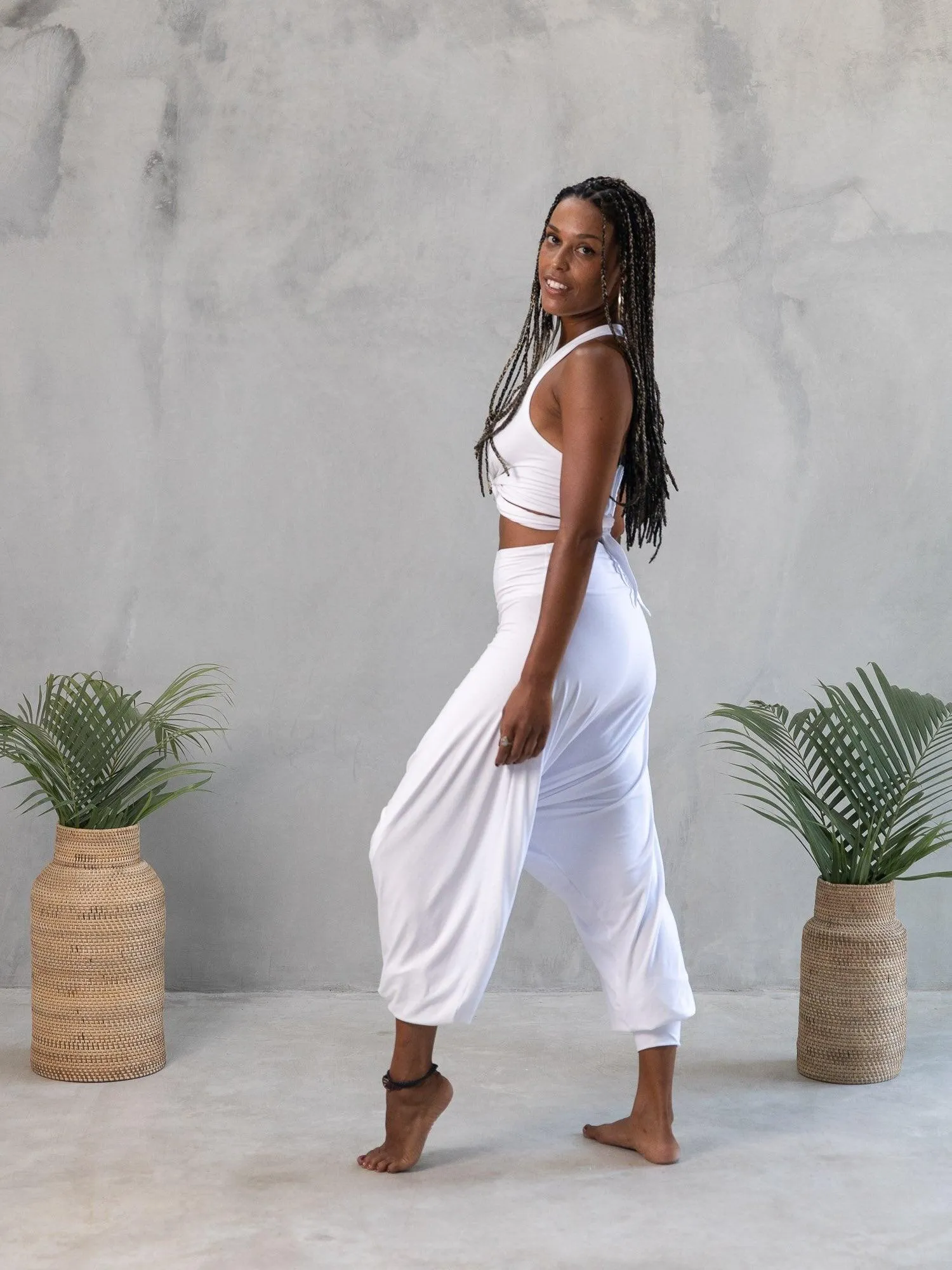 Empress Pant - White Quartz sold by The Royal Codes product image thumbnail 3