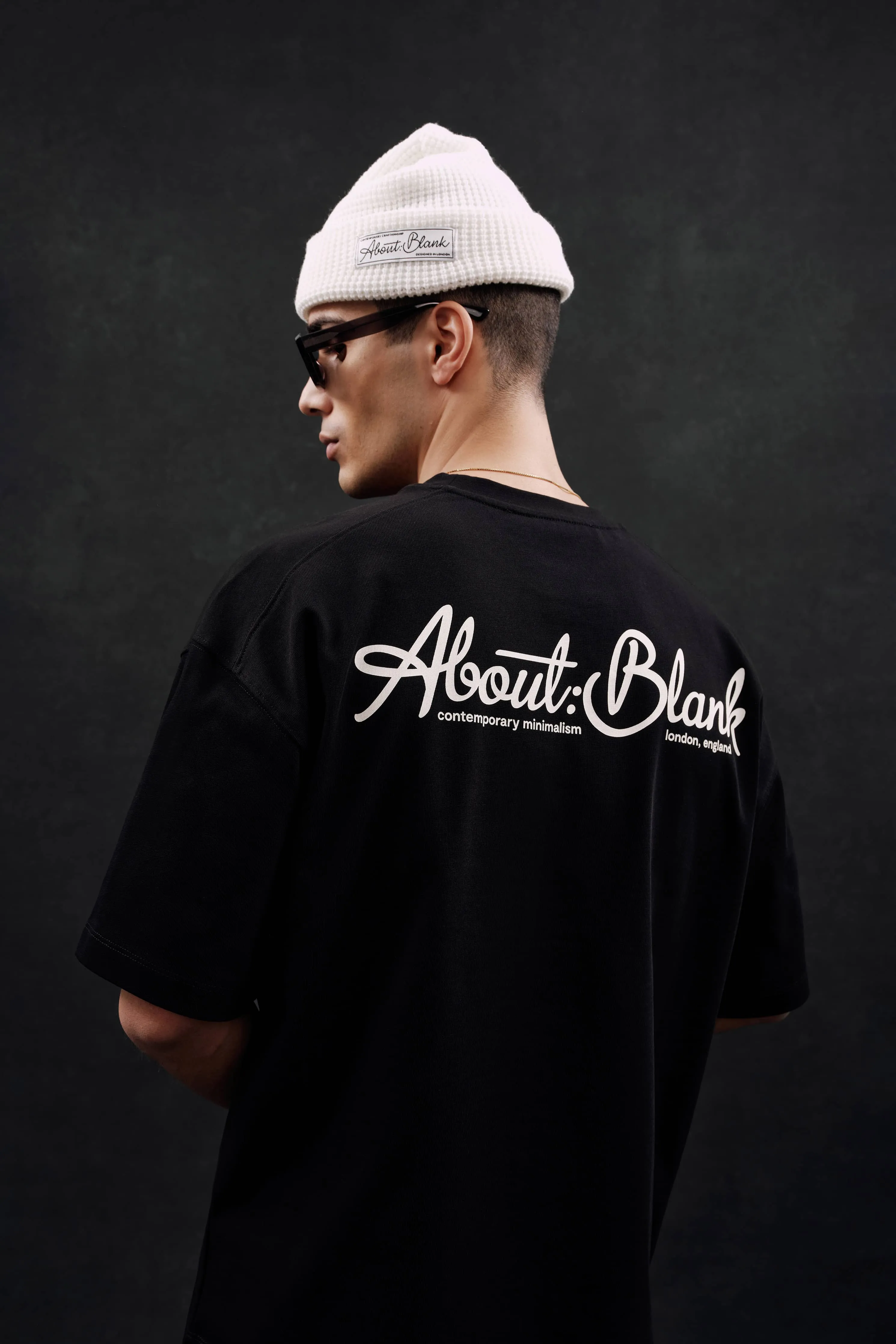 banner t-shirt black/ecru sold by about:blank product image thumbnail 4