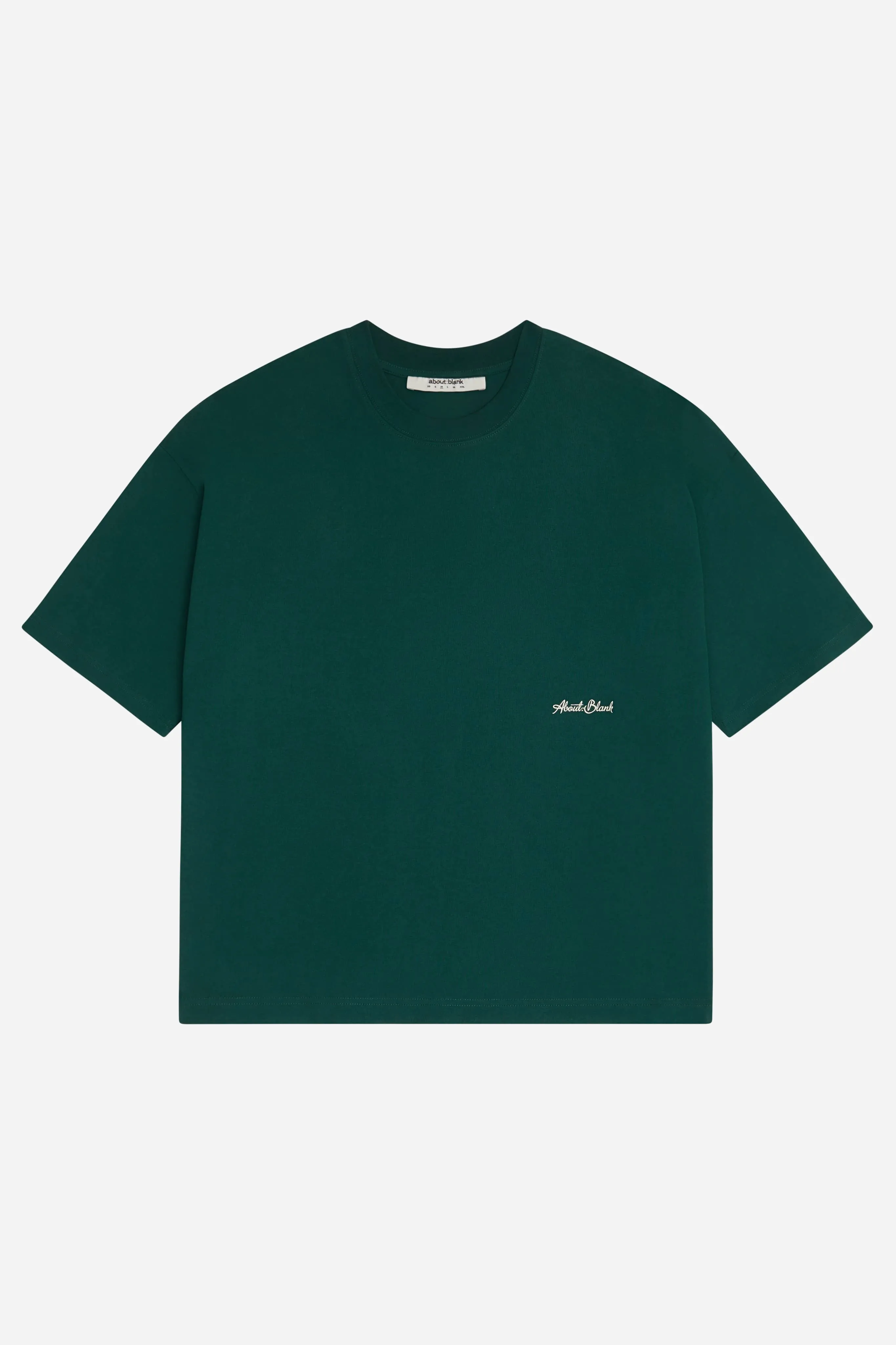 banner t-shirt epsom green/ecru sold by about:blank product image thumbnail 5