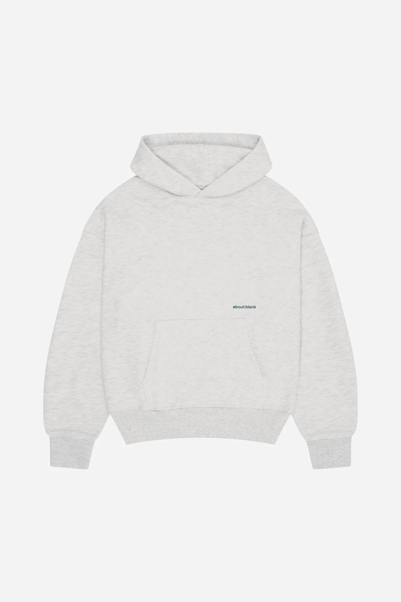 box hoodie grey marl/epsom green sold by about:blank product image thumbnail 5