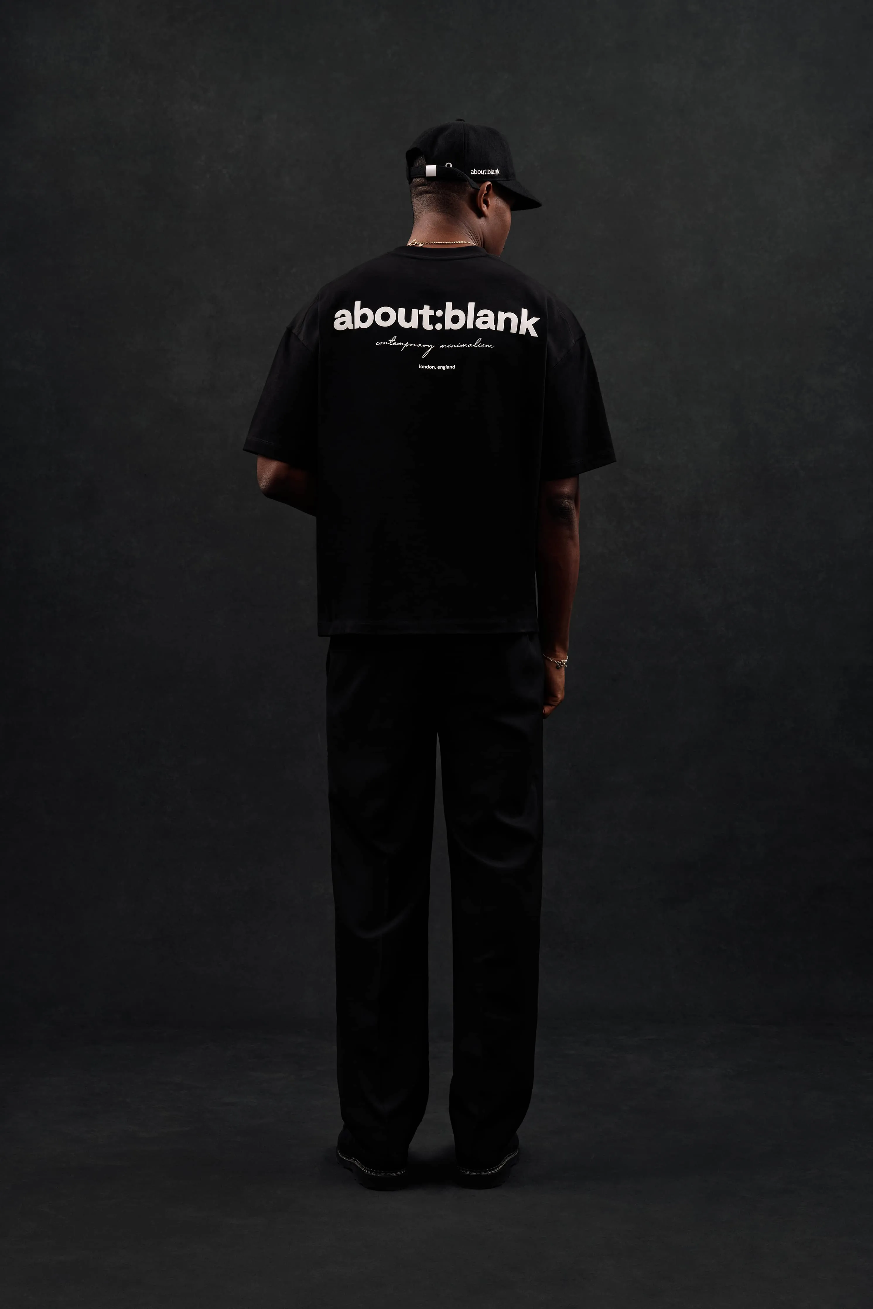 box t-shirt black sold by about:blank product image thumbnail 3