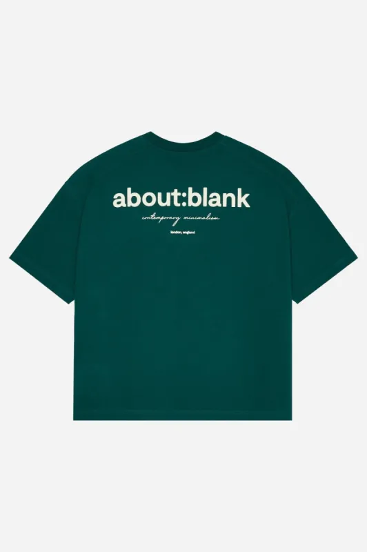 box t-shirt epsom green sold by about:blank
