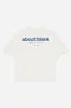 box t-shirt oat/estate blue sold by about:blank
