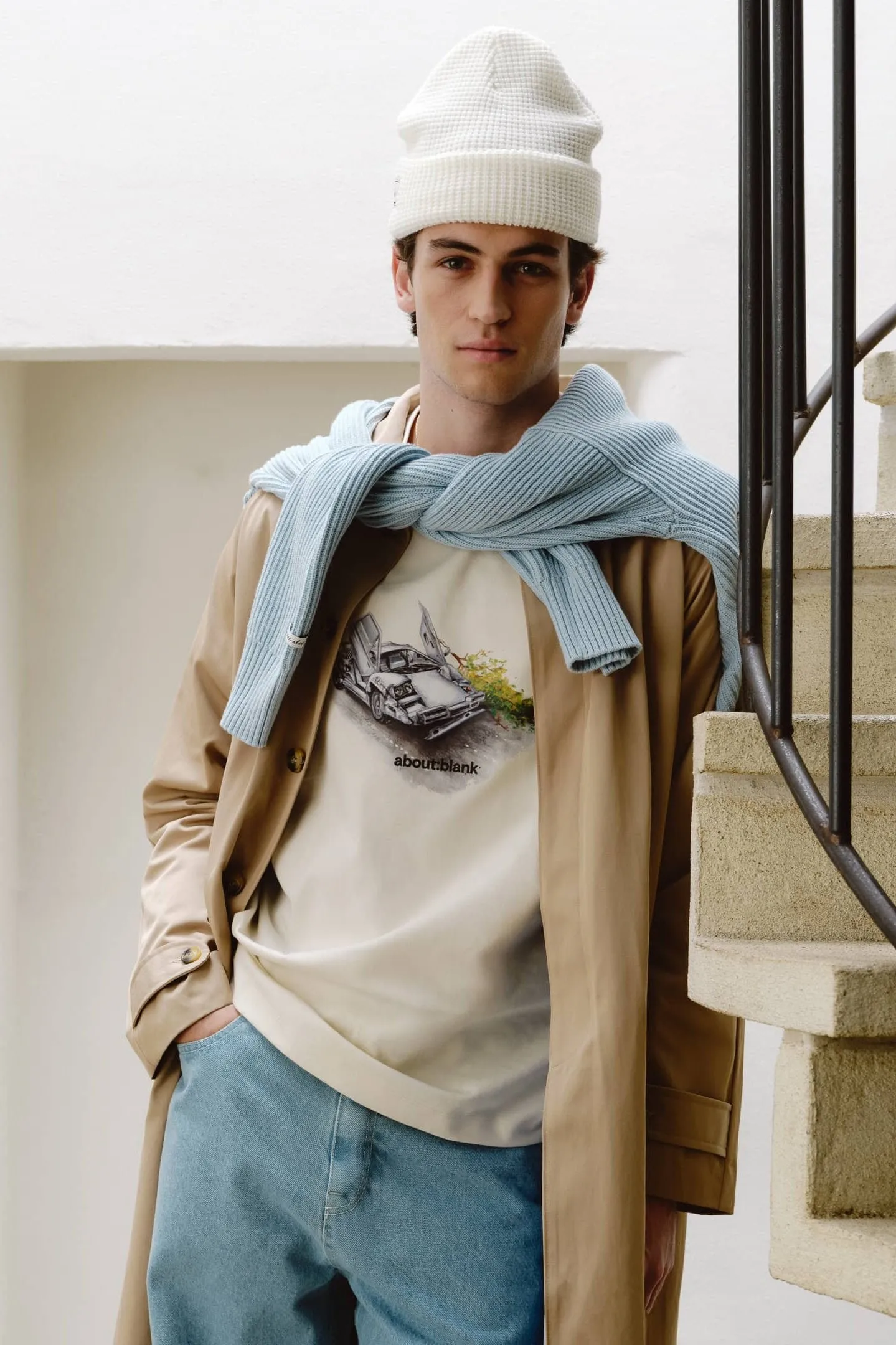 brookville t-shirt oat sold by about:blank product image thumbnail 2