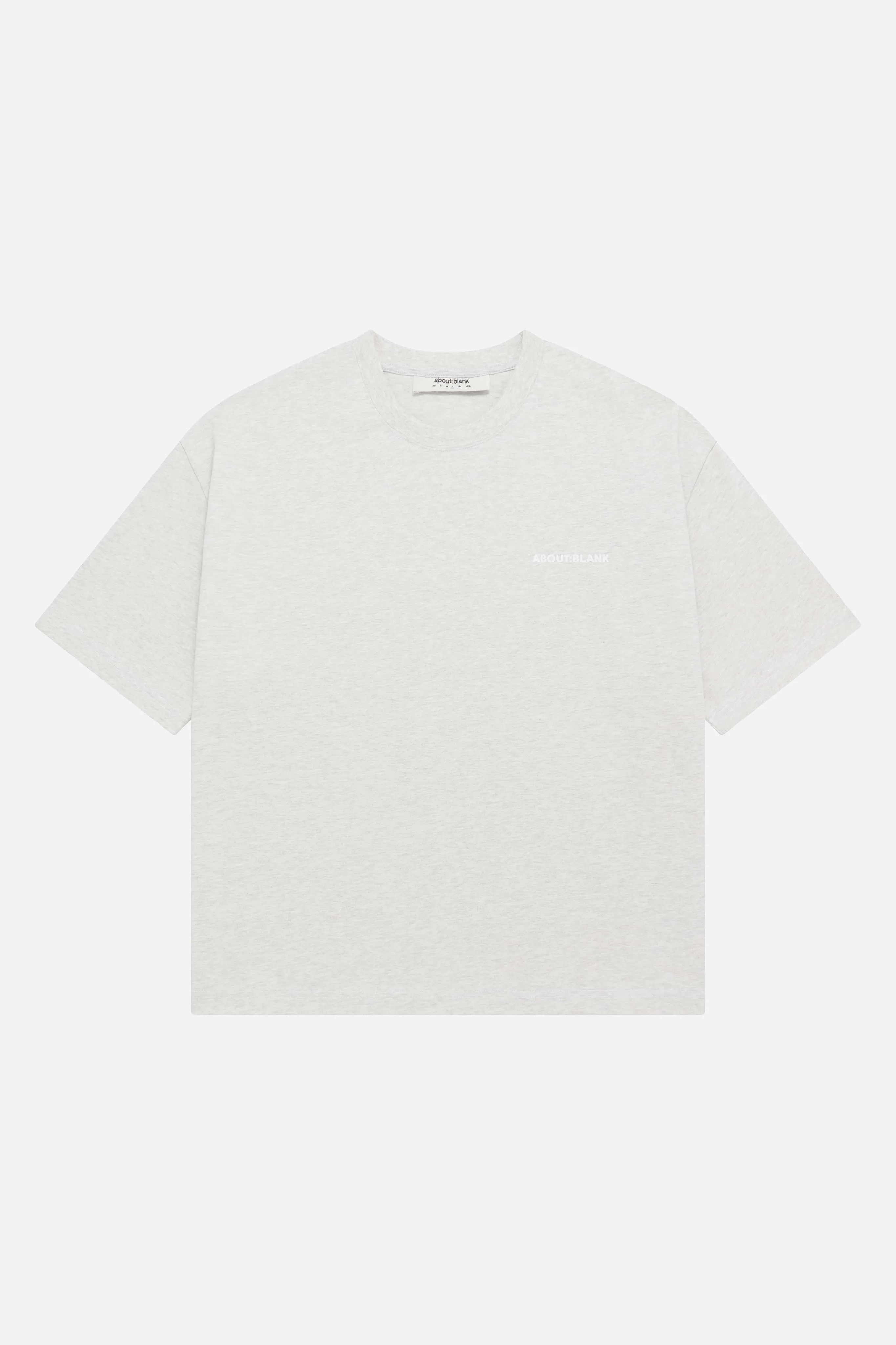 creative studio t-shirt grey marl/white sold by about:blank product image thumbnail 4