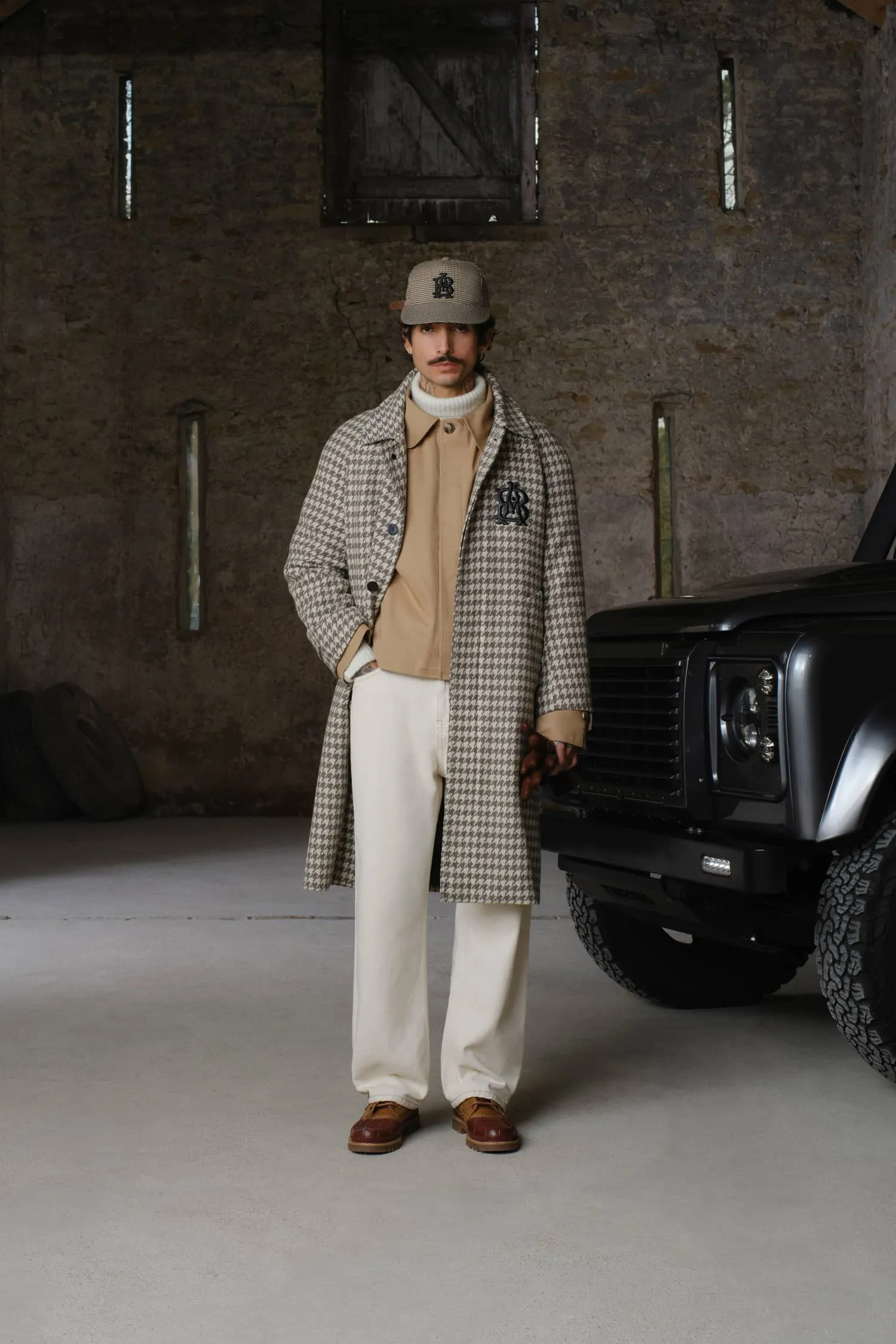 cropped button jacket sand sold by about:blank product image thumbnail 3