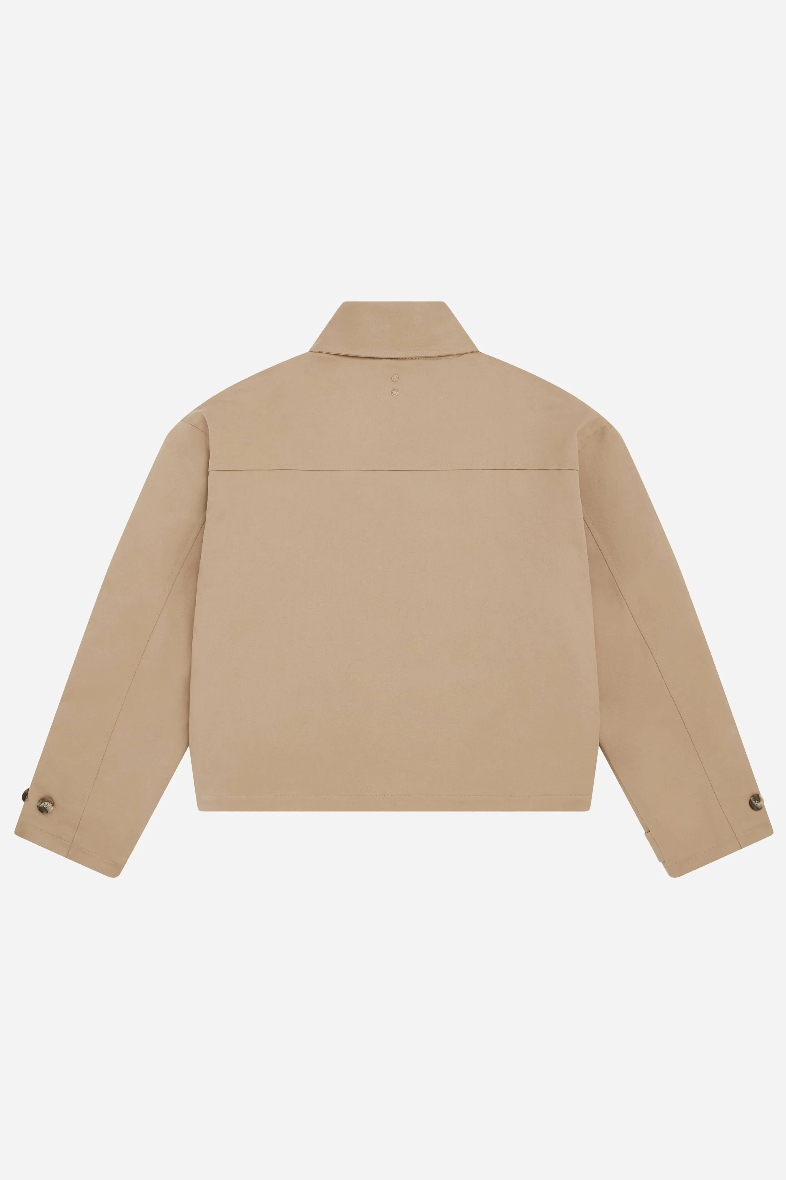 cropped button jacket sand sold by about:blank product image thumbnail 4