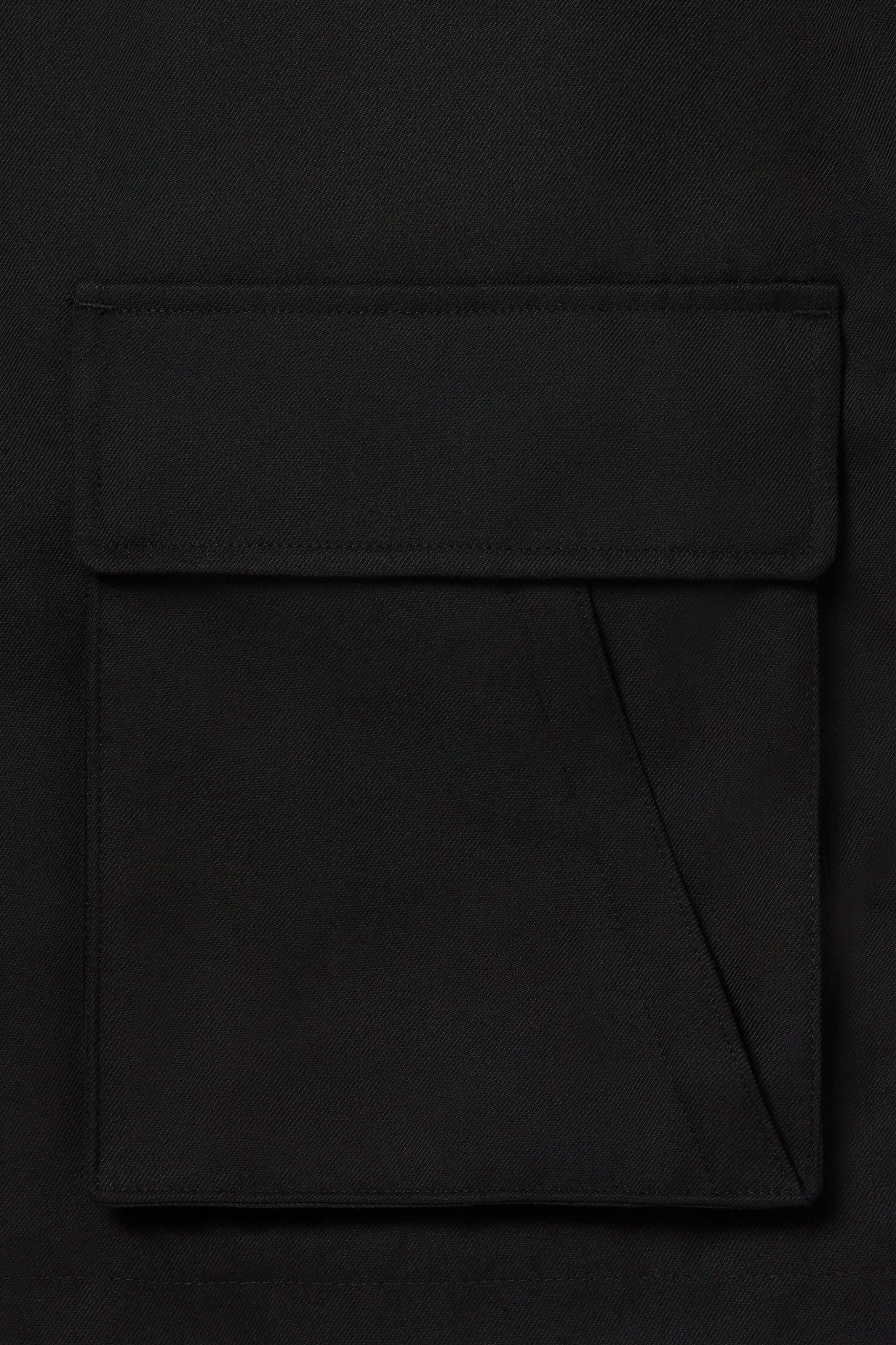 cropped zipped jacket black sold by about:blank product image thumbnail 4