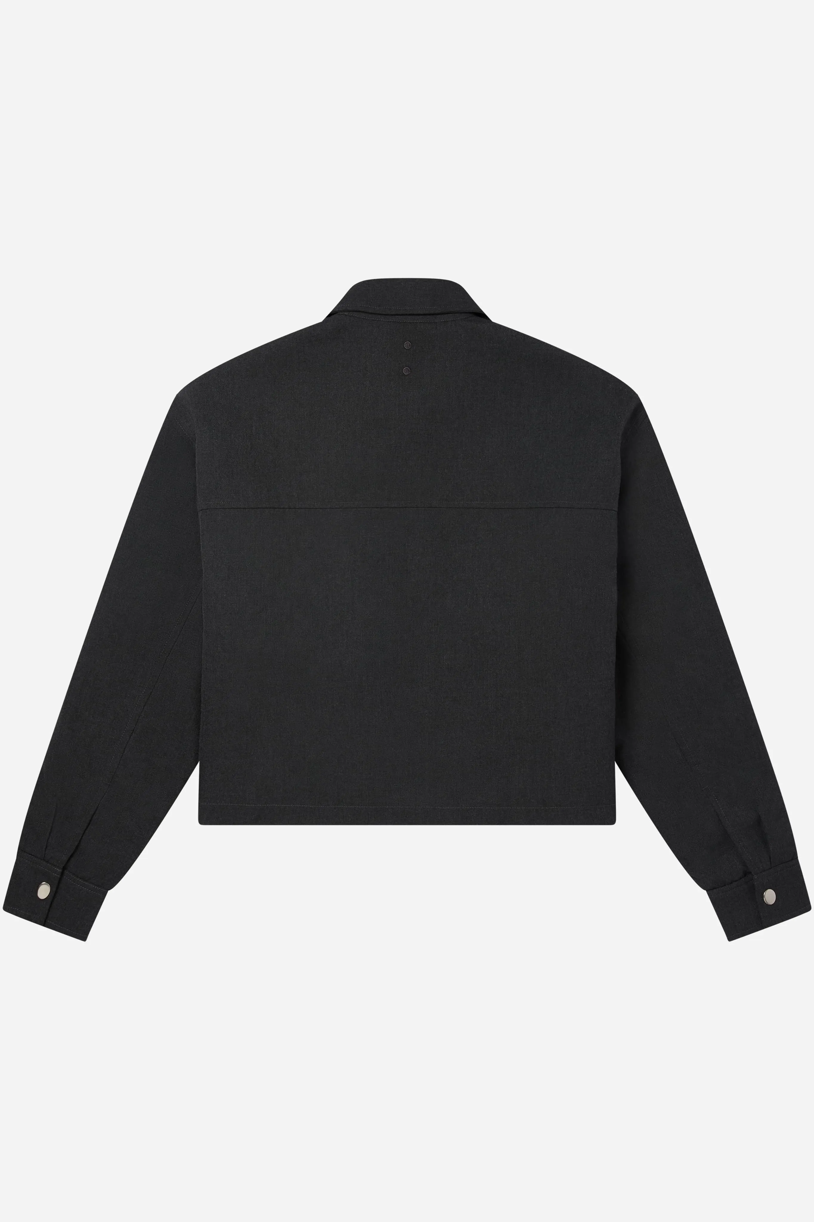 cropped zipped jacket charcoal sold by about:blank product image thumbnail 4
