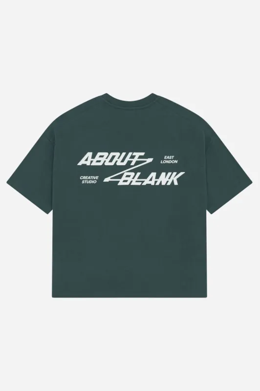 defender t-shirt epsom green/ecru sold by about:blank