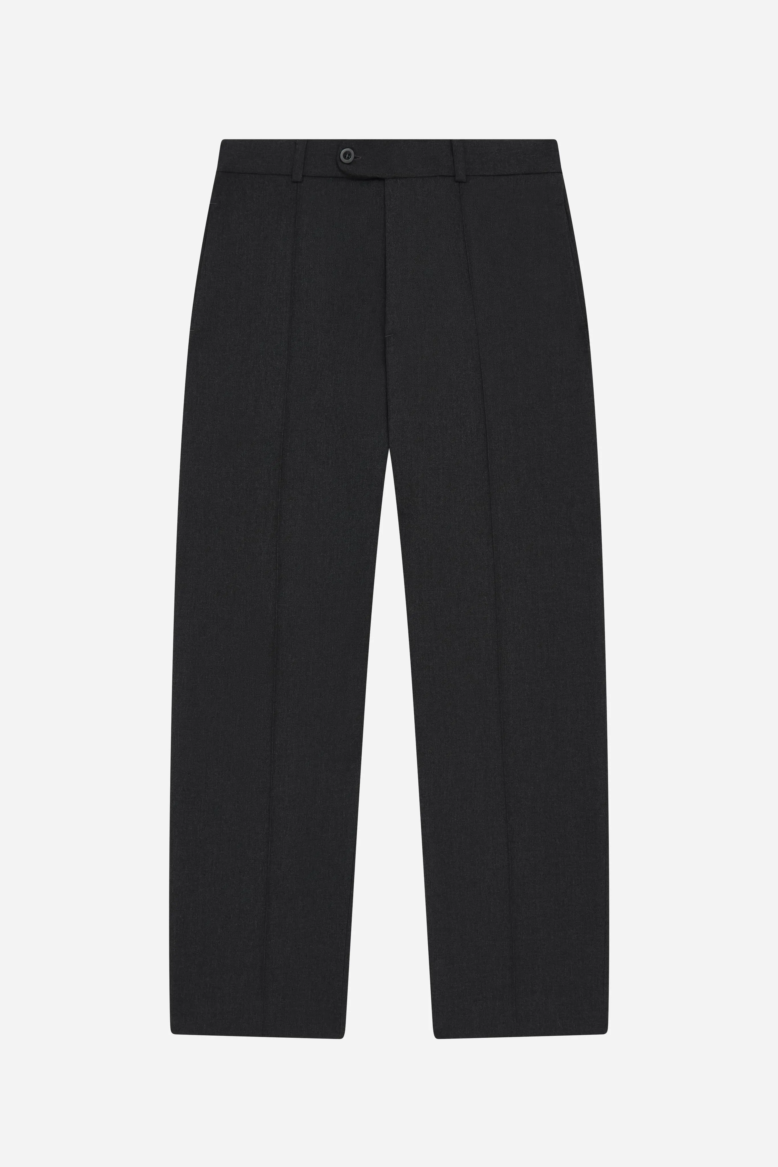 everyday pleated trouser charcoal sold by about:blank