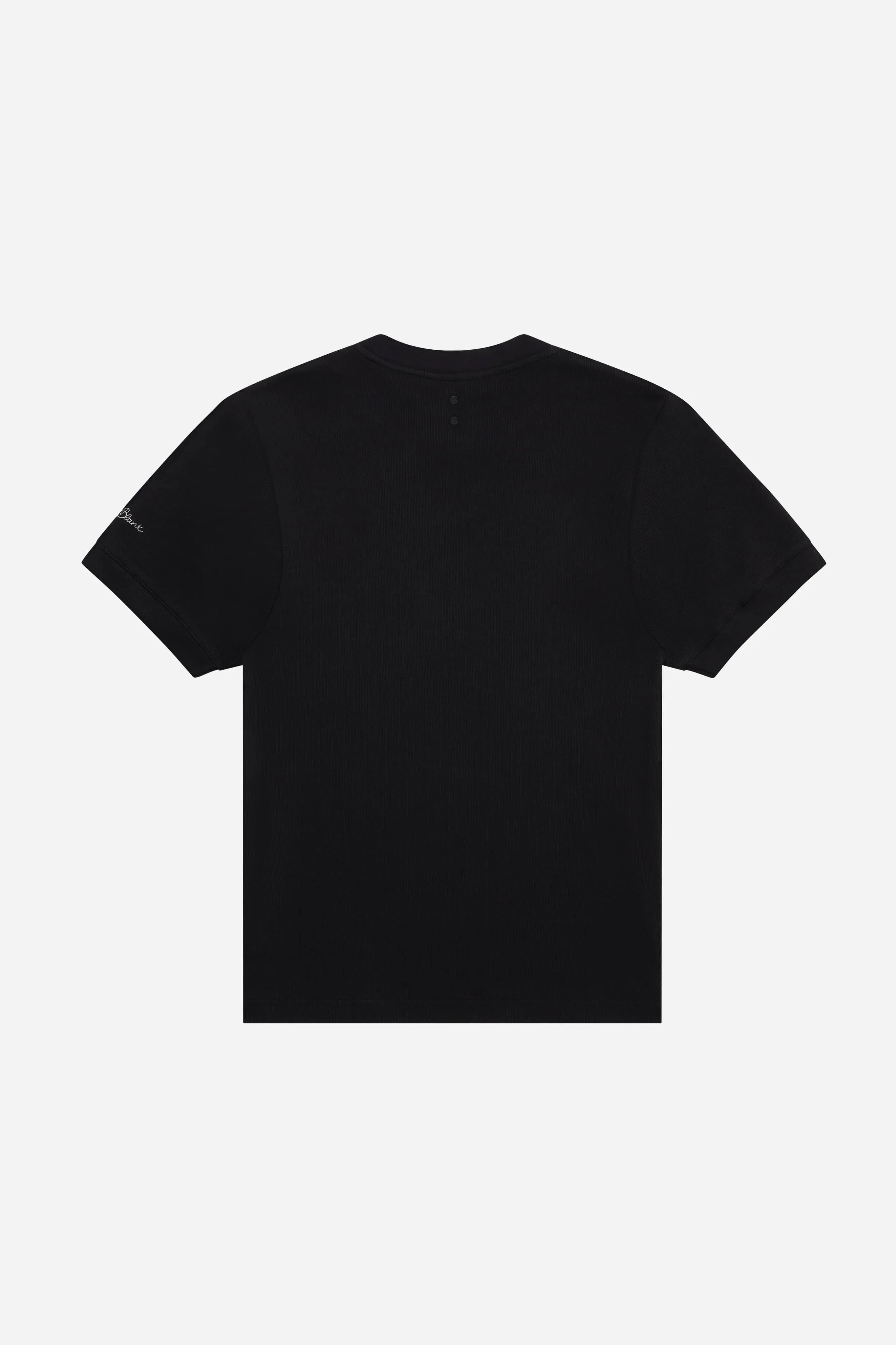 fitted t-shirt black sold by about:blank product image thumbnail 3
