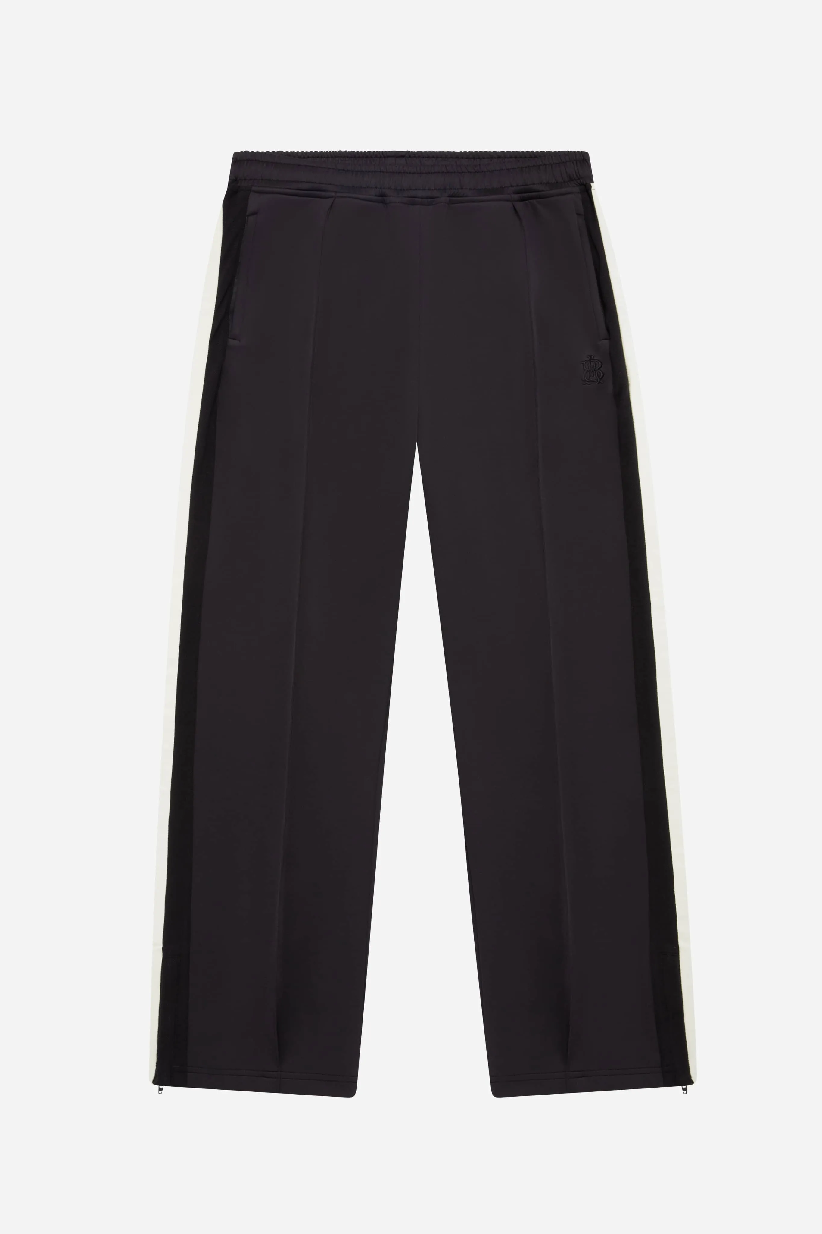monogram trackpant black/ecru sold by about:blank