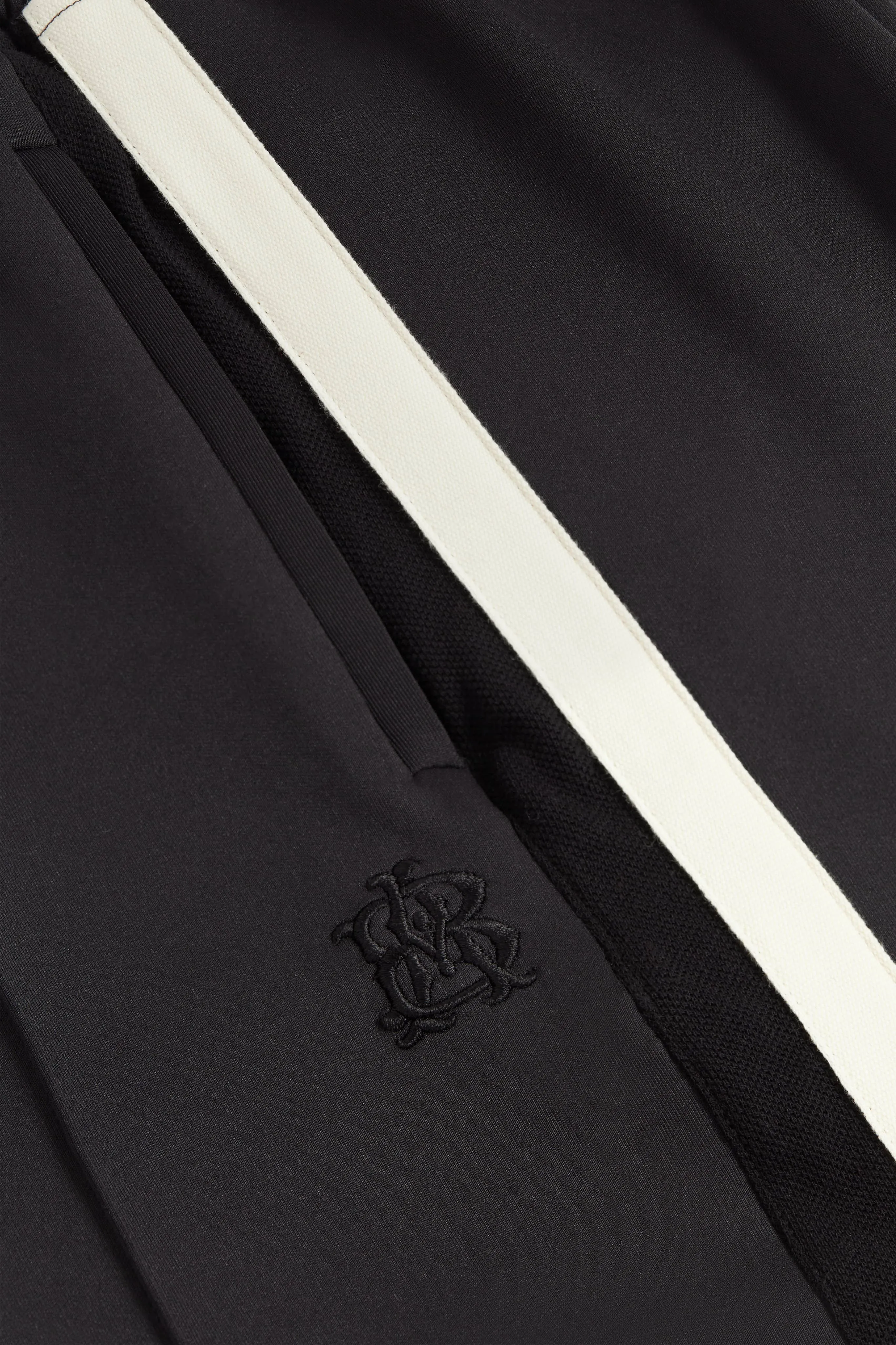 monogram trackpant black/ecru sold by about:blank product image thumbnail 4