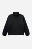 panelled track jacket black sold by about:blank