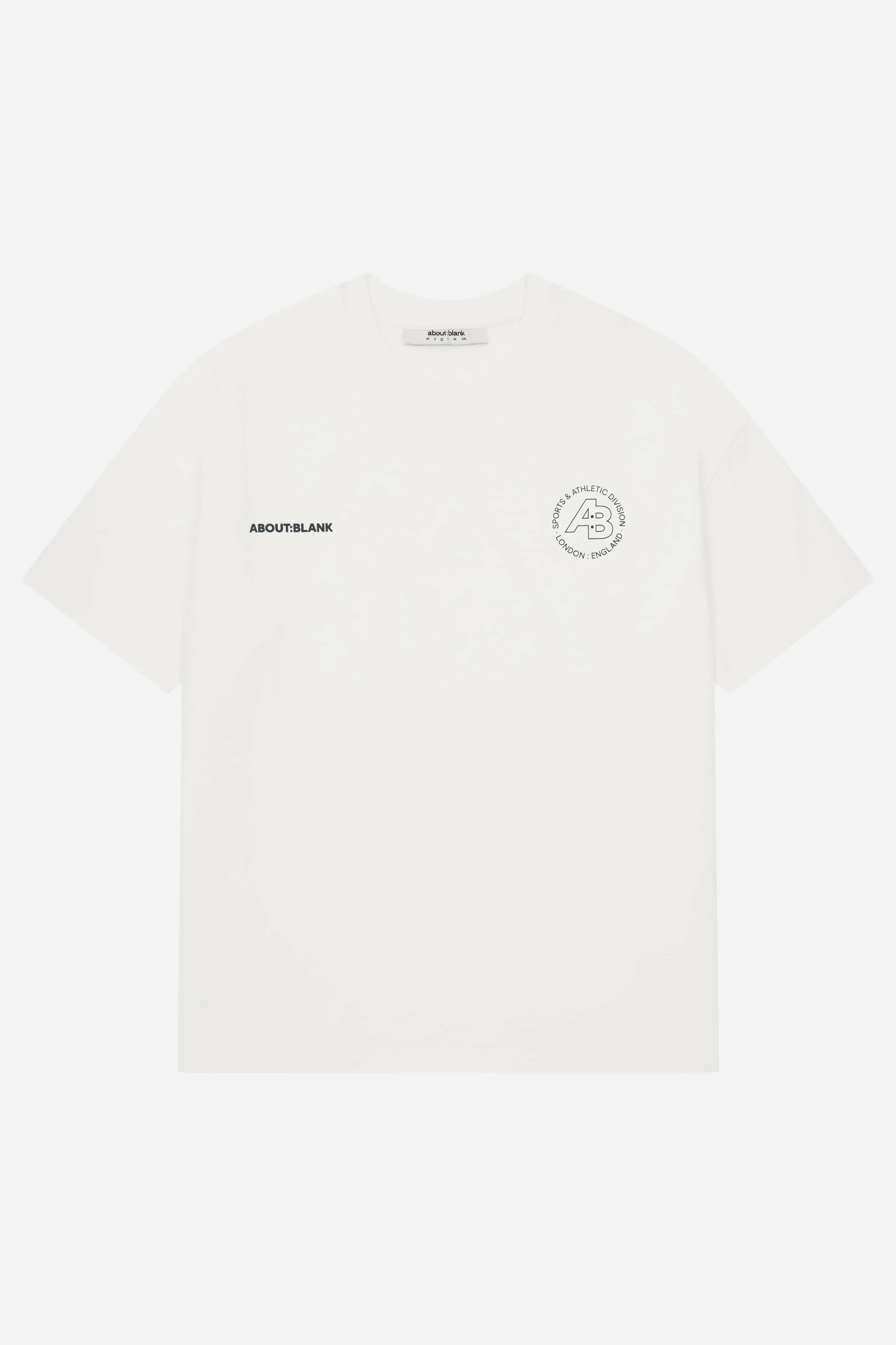 sports division t-shirt oat/black sold by about:blank product image thumbnail 3