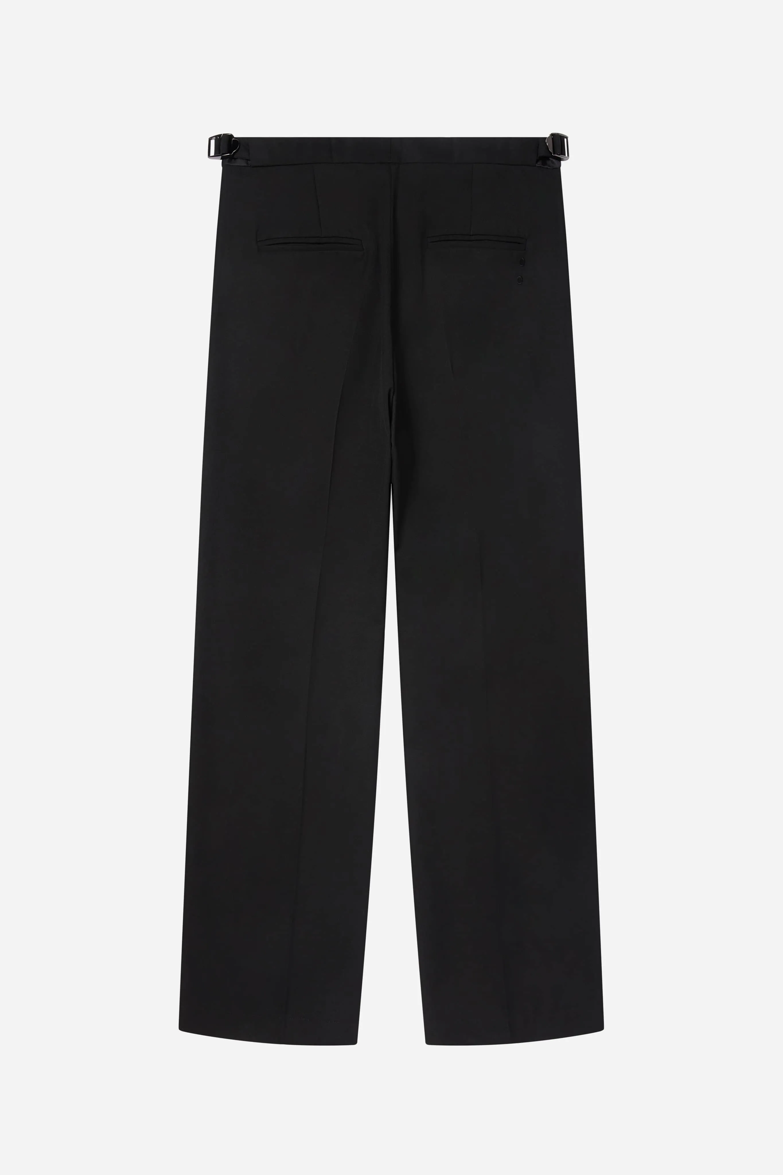 tailored wide leg trouser black sold by about:blank product image thumbnail 5