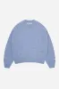 mohair knitted crewneck blue/ecru sold by about:blank