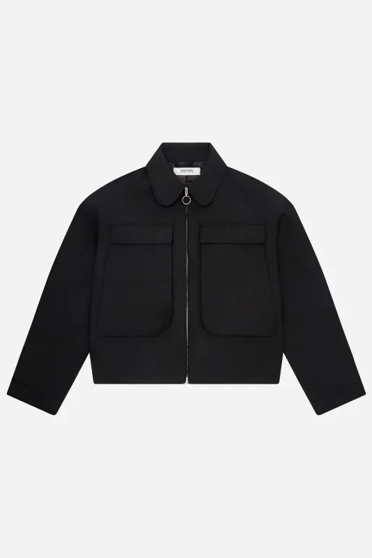 big pocket jacket black sold by about:blank