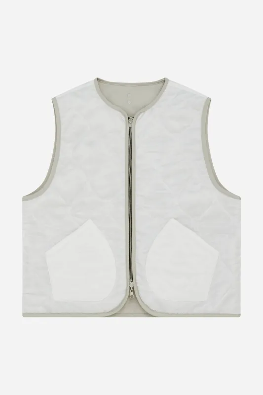 reversible gilet off-white sold by about:blank
