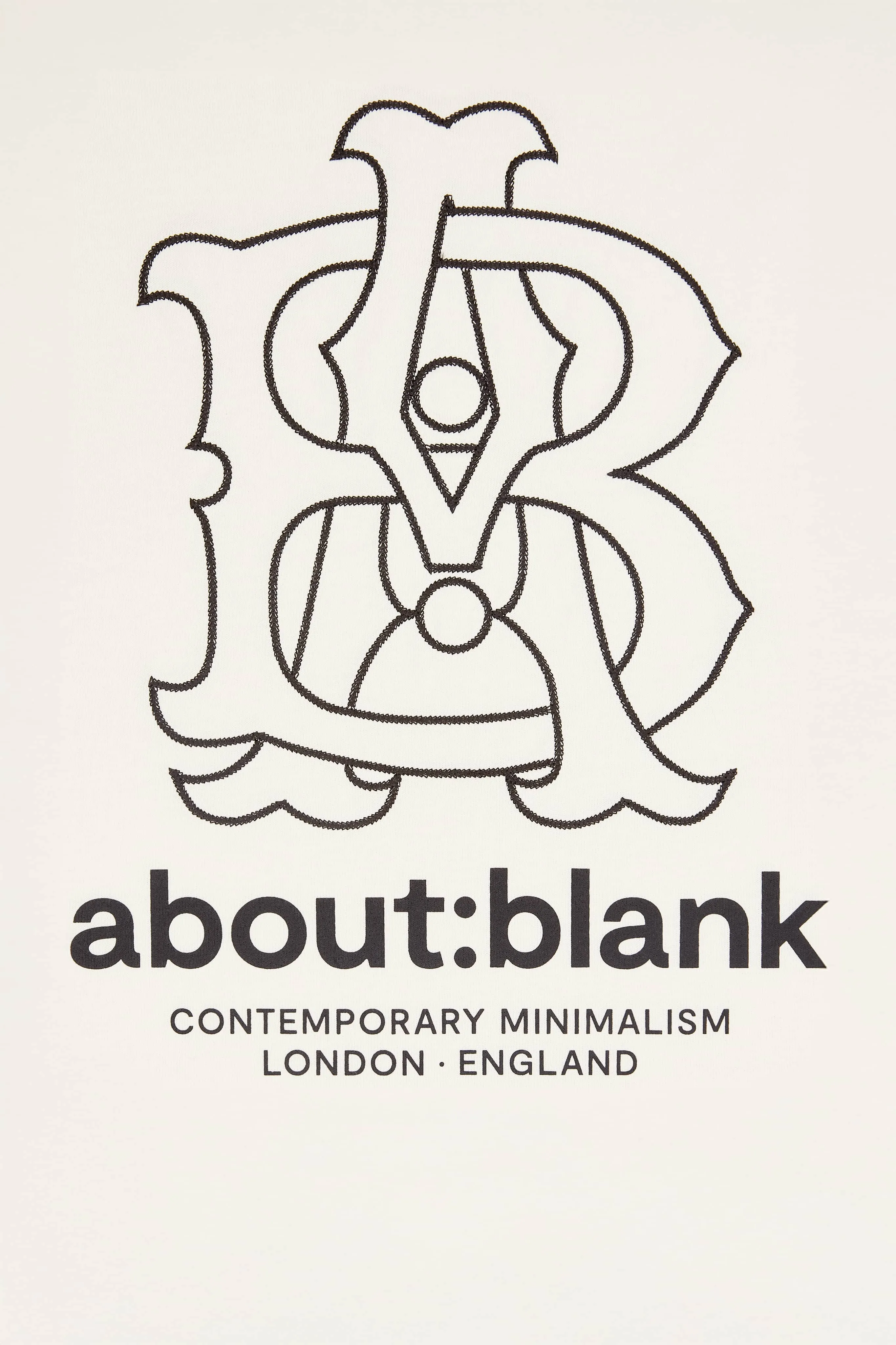 emblem t-shirt oat sold by about:blank product image thumbnail 3