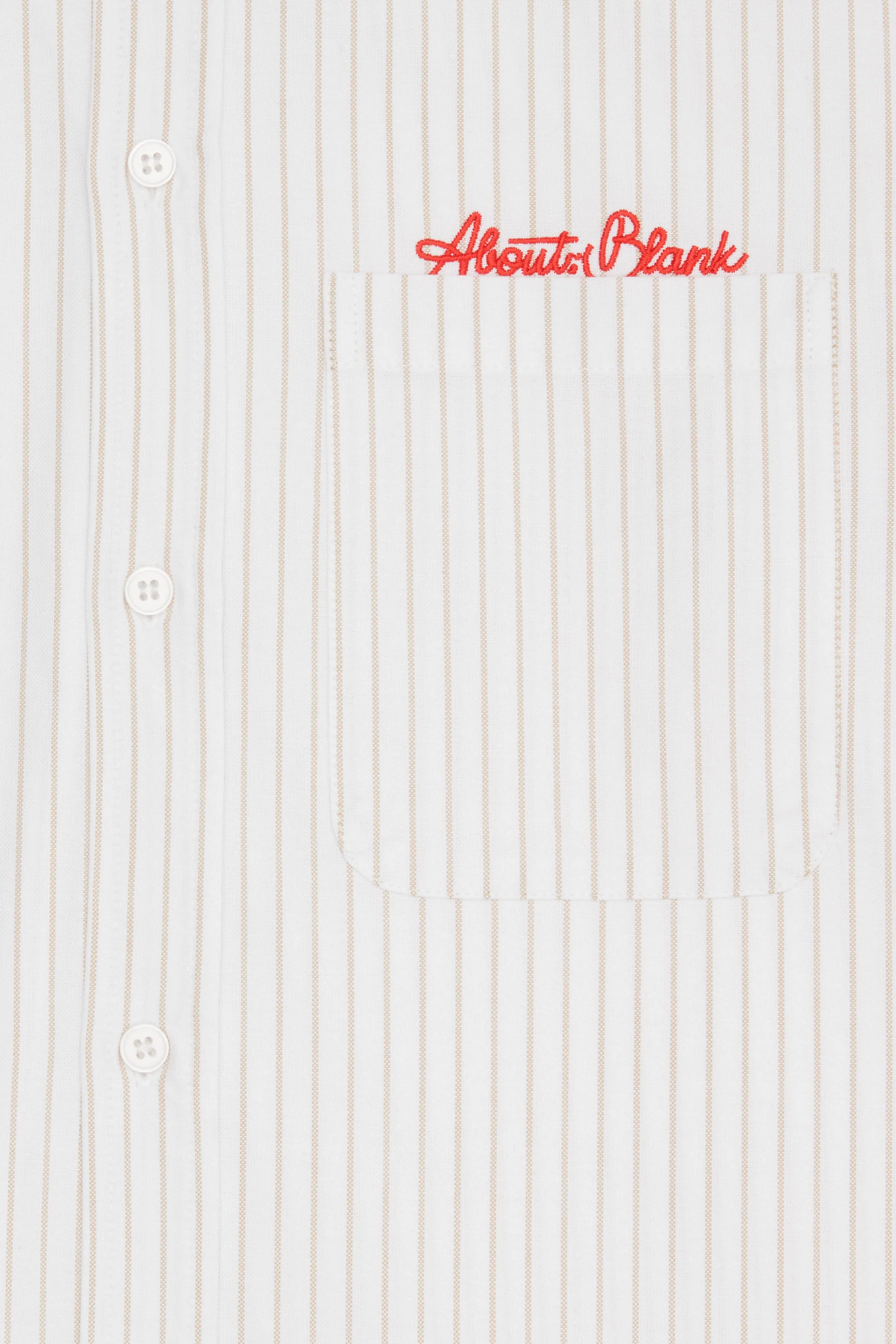 oxford script shirt beige/white sold by about:blank product image thumbnail 5