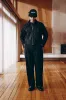 utility jacket black/black sold by about:blank