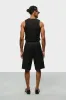 bermuda short black sold by about:blank
