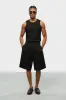 bermuda short black sold by about:blank