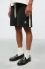 monogram track short black/ecru sold by about:blank
