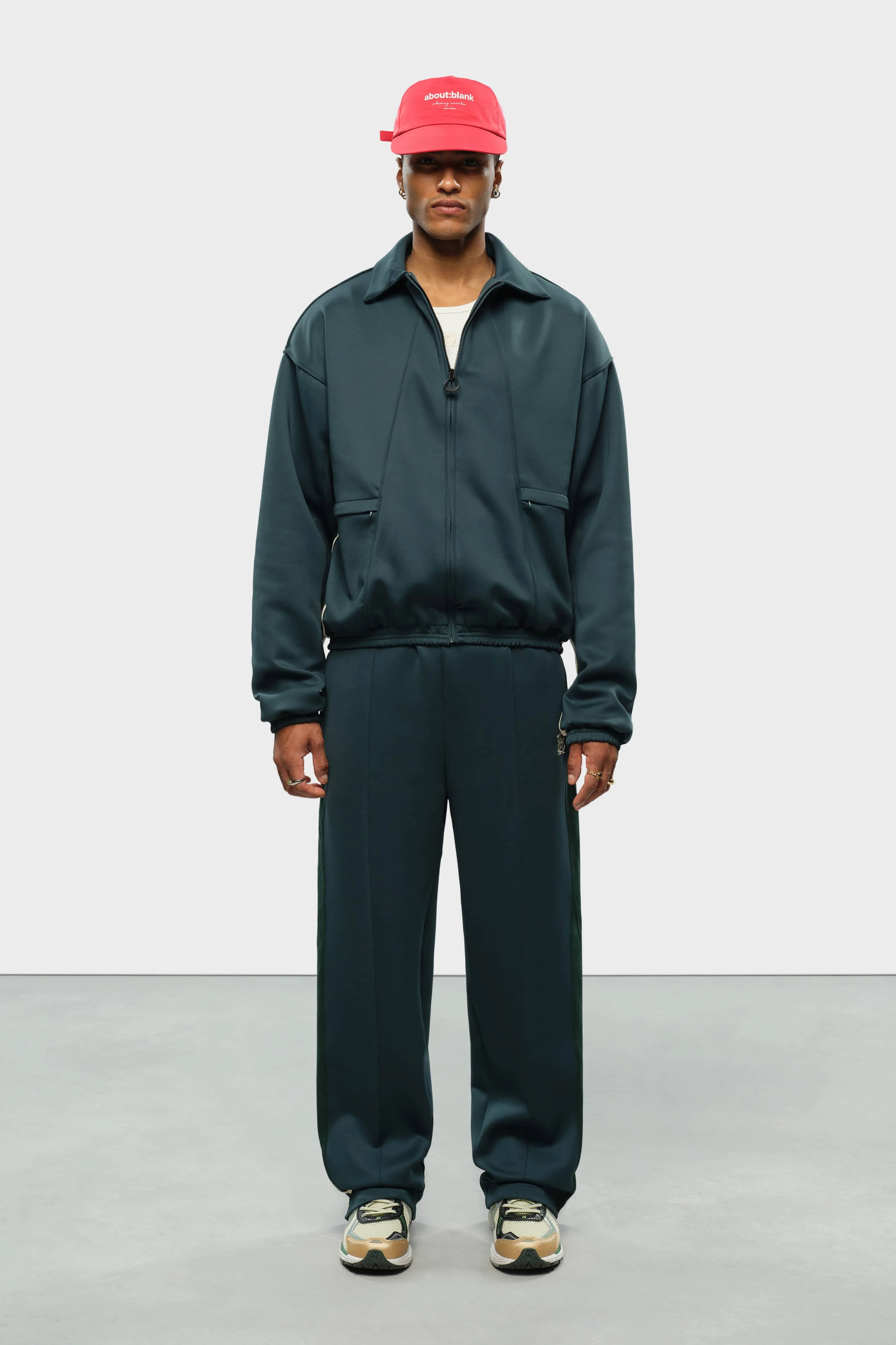 monogram track jacket epsom green/ecru sold by about:blank product image thumbnail 2