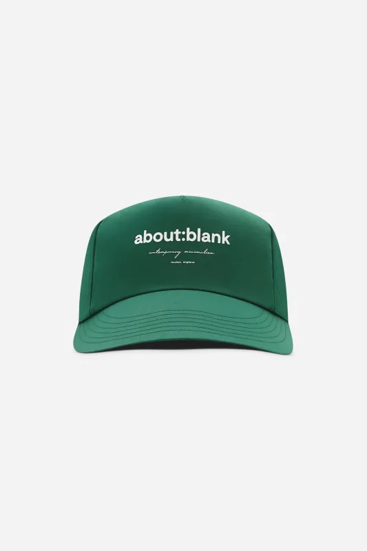 box cap epsom green/ecru sold by about:blank