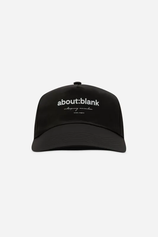 box cap black/ecru sold by about:blank