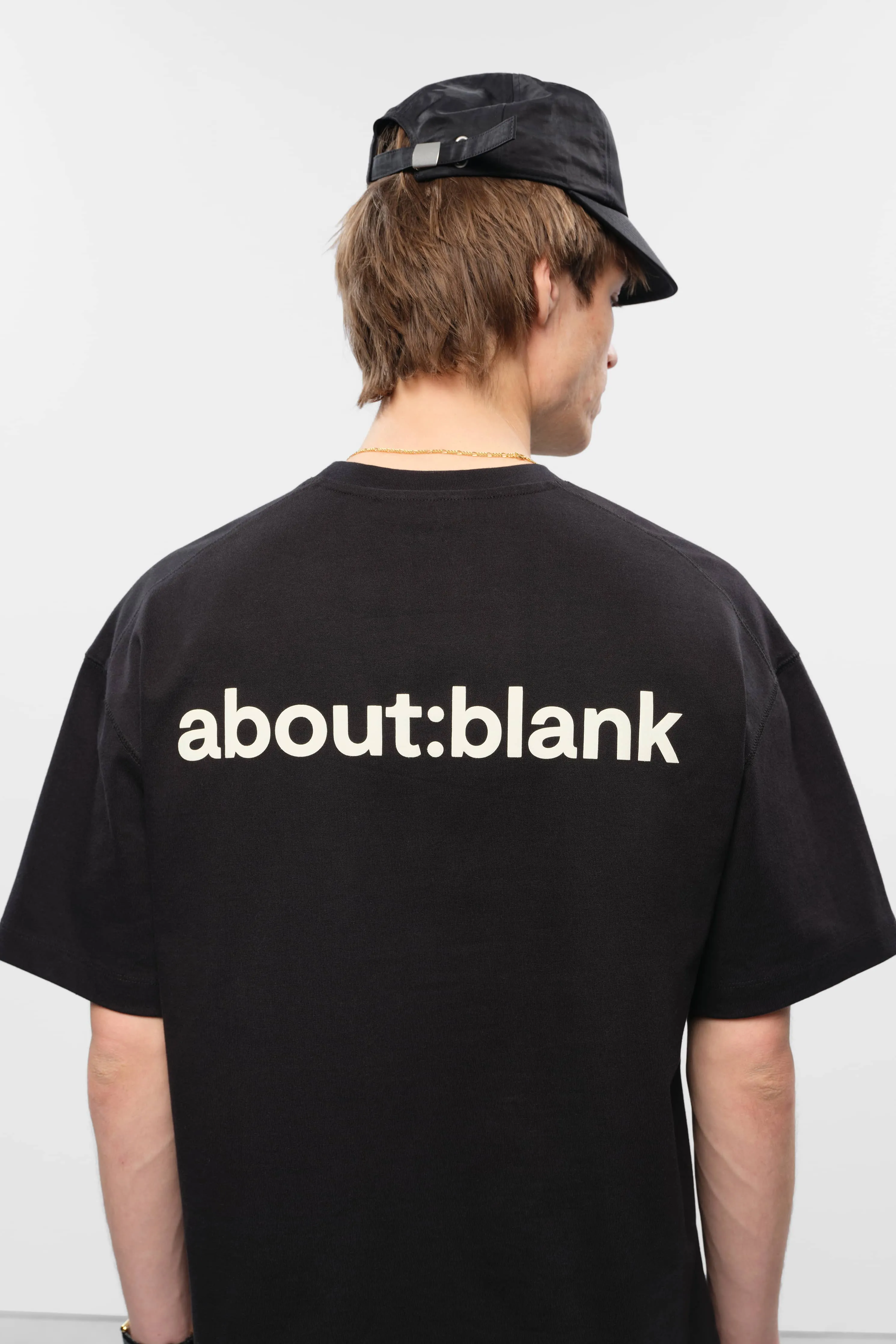 reverse t-shirt black/ecru sold by about:blank product image thumbnail 4