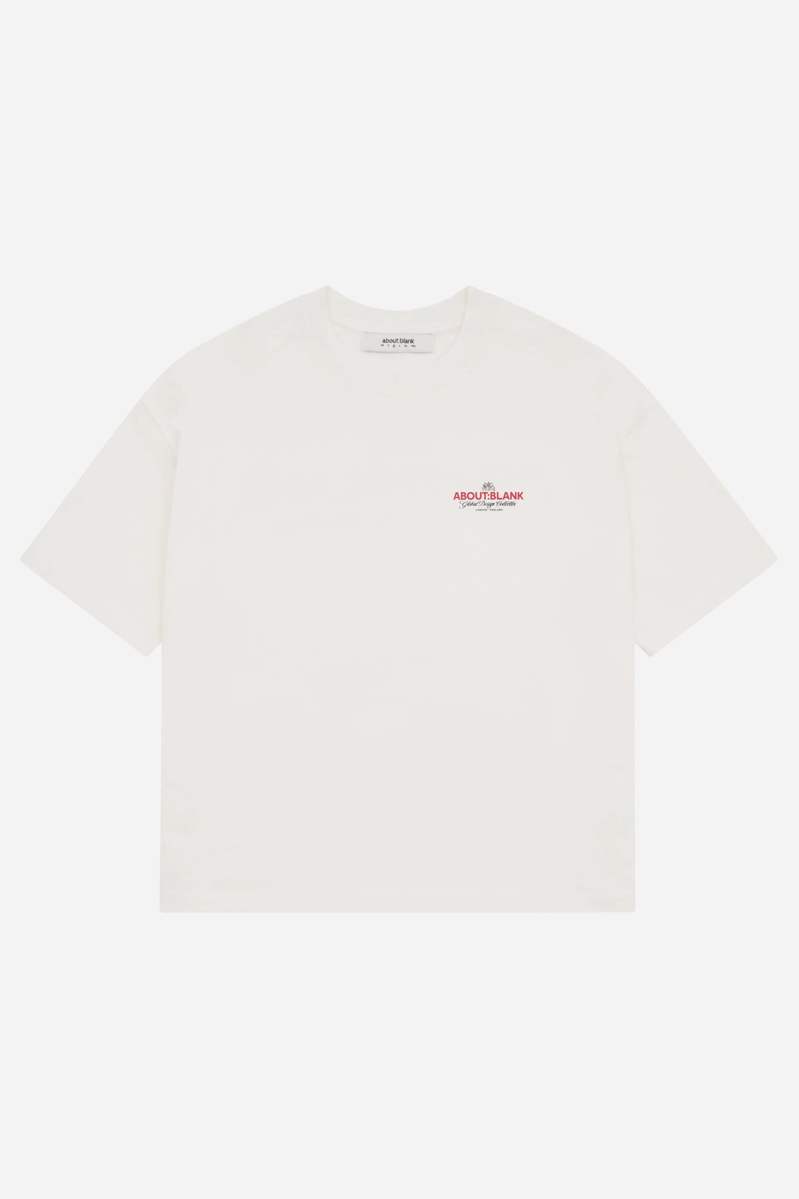 blazon t-shirt oat/red/black sold by about:blank product image thumbnail 4