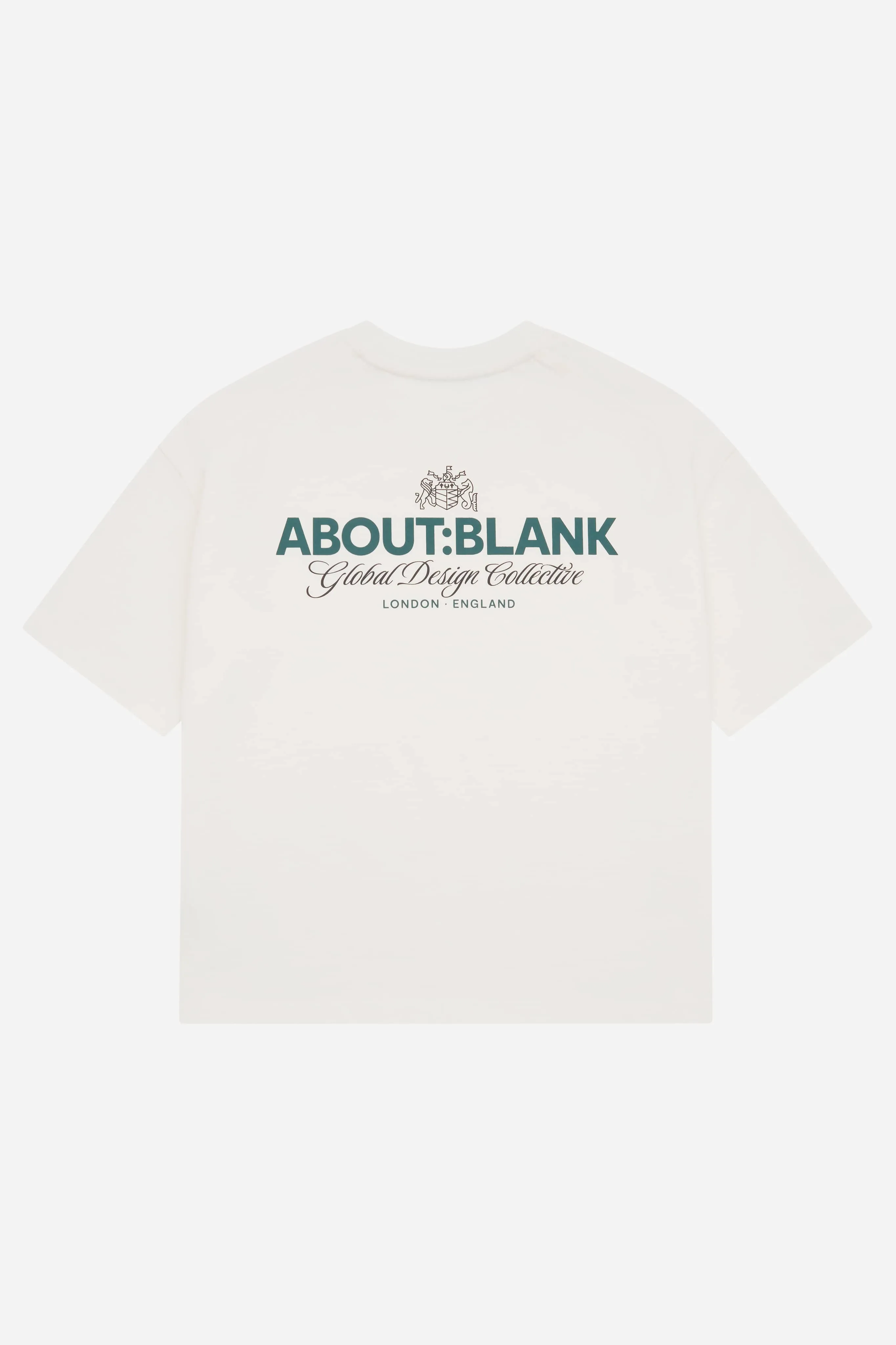 blazon t-shirt oat/epsom green/black sold by about:blank