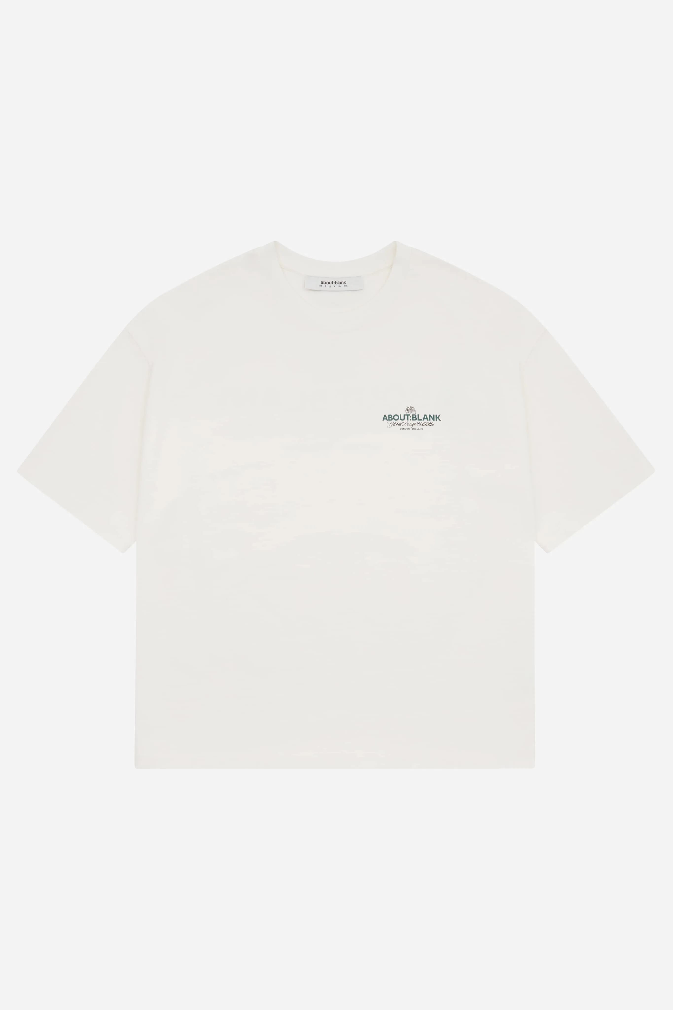 blazon t-shirt oat/epsom green/black sold by about:blank product image thumbnail 4