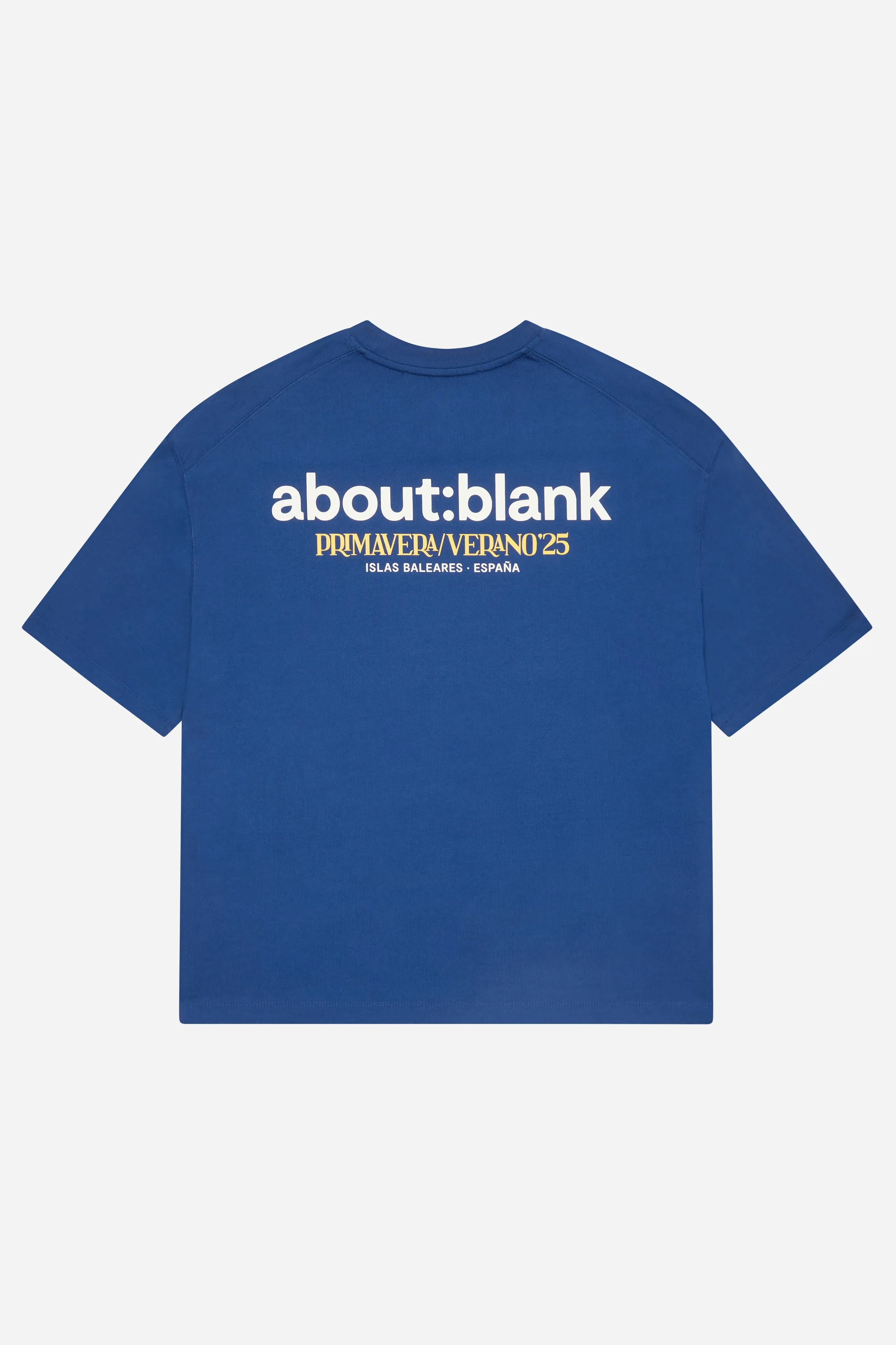 ibiza box t-shirt estate blue/ecru sold by about:blank